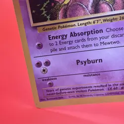 Mewtwo #14 - WotC Black Star Movie Promo - Pokemon TCG - Image 3