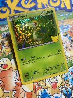 Snivy 5/25 McDonald's Collection 2021 Pokemon TCG Holo Near Mint - Image 2