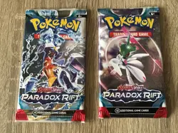Pokemon TCG Paradox Rift : X 2 Packs ,English, - Image 1