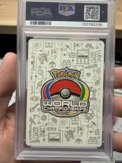 PSA 6 Pikachu Zekrom GX Pokemon 2019 Worlds Pikarom Judge #33-Clean RegradeU - Image 2