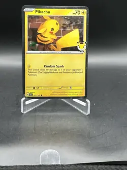 Pikachu (Pokemon Day 2026) Cosmos Holo 051/162 - Image 1