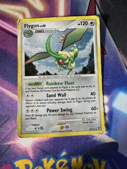 Flygon 5/111 Holo Rare Platinum Rising Rivals Pokemon - MP - *poop SWIRL* - Image 1