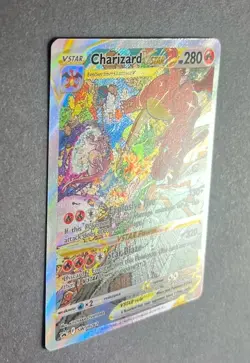 Pokemon Charizard VSTAR SWSH262 Black Star Promo UPC LP Holo - Image 3
