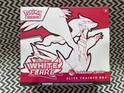 Pokemon Center White Flare ETB Elite Trainer Box I Brand New & Sealed - Image 1