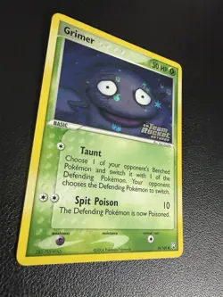 Pokemon TCG Grimer EX Team Rocket Returns 56 Reverse Holo Common NM - Image 3