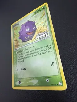 Pokemon TCG Koffing EX Team Rocket Returns 61 Reverse Holo Common Near Mint - Image 2