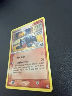 Pokemon TCG Houndour EX Team Rocket Returns 59 Reverse Holo Common NM - Image 2