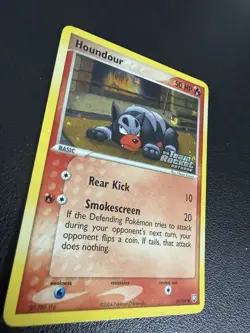 Pokemon TCG Houndour EX Team Rocket Returns 59 Reverse Holo Common NM - Image 3