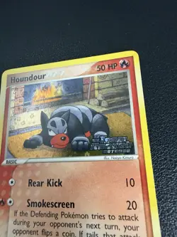 Pokemon TCG Houndour EX Team Rocket Returns 59 Reverse Holo Common NM - Image 4