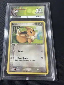 Pokemon TCG Eevee Pop Series Promos 3 13 Regular Common Ace 10 Not PSA - Image 1