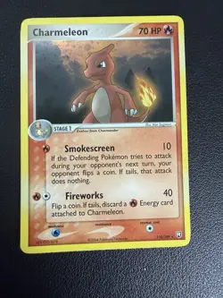 Pokemon TCG Charmeleon EX Team Rocket Returns 110/109 Holo Secret Rare - Image 1