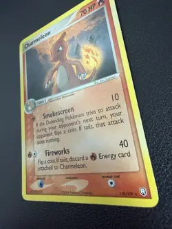 Pokemon TCG Charmeleon EX Team Rocket Returns 110/109 Holo Secret Rare - Image 2