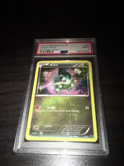 Pokemon PSA 9 - AXEW HOLO Black & White - DRAGON VAULT 13/20 - Image 1
