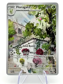 Floragato Illustration Rare Sv02: Paldea Evolved Pokemon TCG 197/193 IR - Image 1