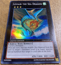 Leviair the Sea Dragon | CT09-EN018 | Super Rare | Limited Ed | YuGiOh Card Mint - Image 3