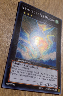 Leviair the Sea Dragon | CT09-EN018 | Super Rare | Limited Ed | YuGiOh Card Mint - Image 5