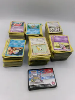 Large Pokemon Card Bundle Mixed Lot Inc Holos 200 Plus Cards - Image 1