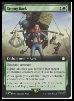 Universes Beyond: Fallout #402 Strong Back (Extended Art) - Image 1