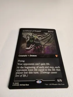 Archfiend of Despair (Foil Etched) Commander Masters Foil NM Pack Fresh - Image 3