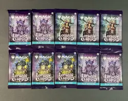 Magic MTG Lorwyn Eclipsed Play Booster Pack Factory Sealed Lot (10) - Image 1