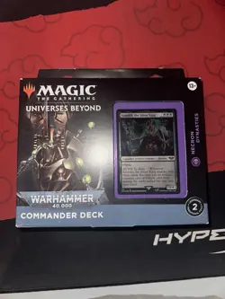 MTG Universes Beyond WARHAMMER 40,000 - COMMANDER DECK - Necron Dynasties - Image 1