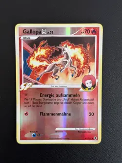 Gallopa Reverse Holo 47/111 Vintage Pokemon Karten Sammlung 1st Ed - Image 1