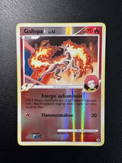 Gallopa Reverse Holo 47/111 Vintage Pokemon Karten Sammlung 1st Ed - Image 3
