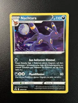 Nachtara SWSH129 Drachenwandel Blister Promo Holo Pokemon Karten - Image 1