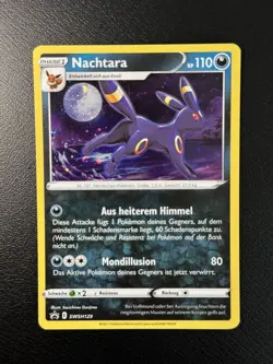 Nachtara SWSH129 Drachenwandel Blister Promo Holo Pokemon Karten - Image 2