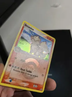 Pokemon Card Arcanine EX RossoFuoco e VerdeFoglia Holo 18/112 Eng Rare - Image 3