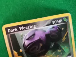 DARK WEEZING ex Team Rocket Returns 42/109 Pokemon Cards / Card - Image 3