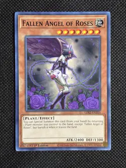 YuGiOh! - Fallen Angel of Roses LDS2-EN103 Common 1st Edition Near Mint - Image 1