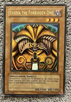 Yu-Gi-Oh! Exodia the Forbidden One (Head) LOB-124 1st Edition – See photos - Image 3