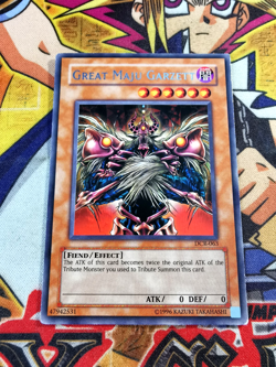 Great Maju Garzett dcr-063 Unltd Ed (LP/MP) Rare Yu-Gi-Oh! - Image 1