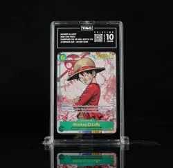 2025 ONE PIECE MONKEY D LUFFY OP13-118 CARRYING ON HIS WILL 992 TAG PRISTINE 10 - Image 1