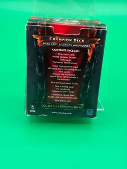 World of Warcraft TCG Champion Deck Sylvanas Windrunner - Image 2