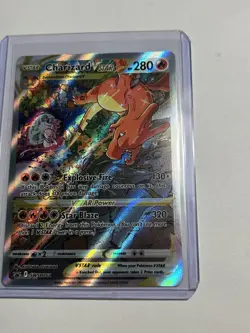 Pokemon Charizard VSTAR SWSH262 Promo Full Art Holo Sword & Shield Card - Image 3