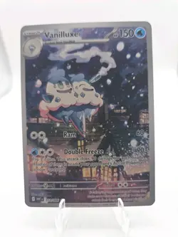 Vanilluxe 113/086 Illustration Rare SV White Flare Pokemon Card NM Holo IR - Image 1