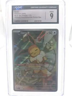Eevee 173 Sv: Scarlet & Violet Promo Cards Holo CGC 9 Mint - Image 1