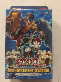 FRENCH Yugioh Geargia Rampage Theme Deck For Card Game CCG TCG - Image 1