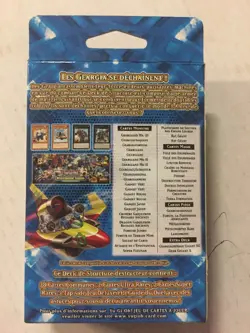 FRENCH Yugioh Geargia Rampage Theme Deck For Card Game CCG TCG - Image 2