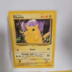 🔥 Old vintage Pokemon Card Lot Pikachu Base Set Jungle Neo Genesis 3x 🔥 - Image 2