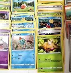 Large 242 Cards Pokemon Game Cards Mixed Bundle - Image 3