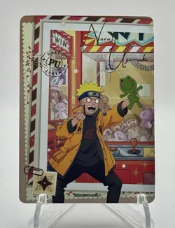 Naruto Uzumaki PU Kayou Naruto Shippuden Holo Insert NRSA02-PU-003L4 Anime Card - Image 1