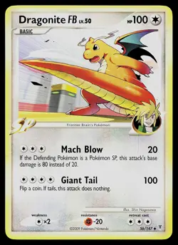 Pokemon Card - Dragonite FB Supreme Victors 56/147 Uncommon - Image 1