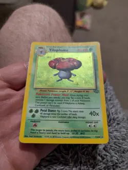 Pokemon TCG Vileplume Jungle Unlimited Holo Card 15/64 - WOTC vintage - Image 2