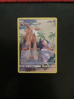 Stoutland Secret Rare Full Art Cosmic Eclipse 248/236 Pokemon Card NM - Image 1