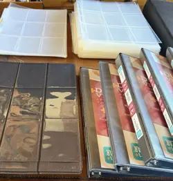 Trading Card Storage Lot – Toploaders, Binders, Pages, Sleeves, Ultra Pro Album - Image 3