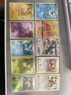 Pokemon TCG Lot Of Cards 38 Mixed Cards (staff Promos And Eeveelutions Too!) - Image 1