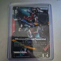 Gundam Card Game Dual Impact GQuuuuuuX (Omega Psycommu) GD02-038 (LR+) - Image 1